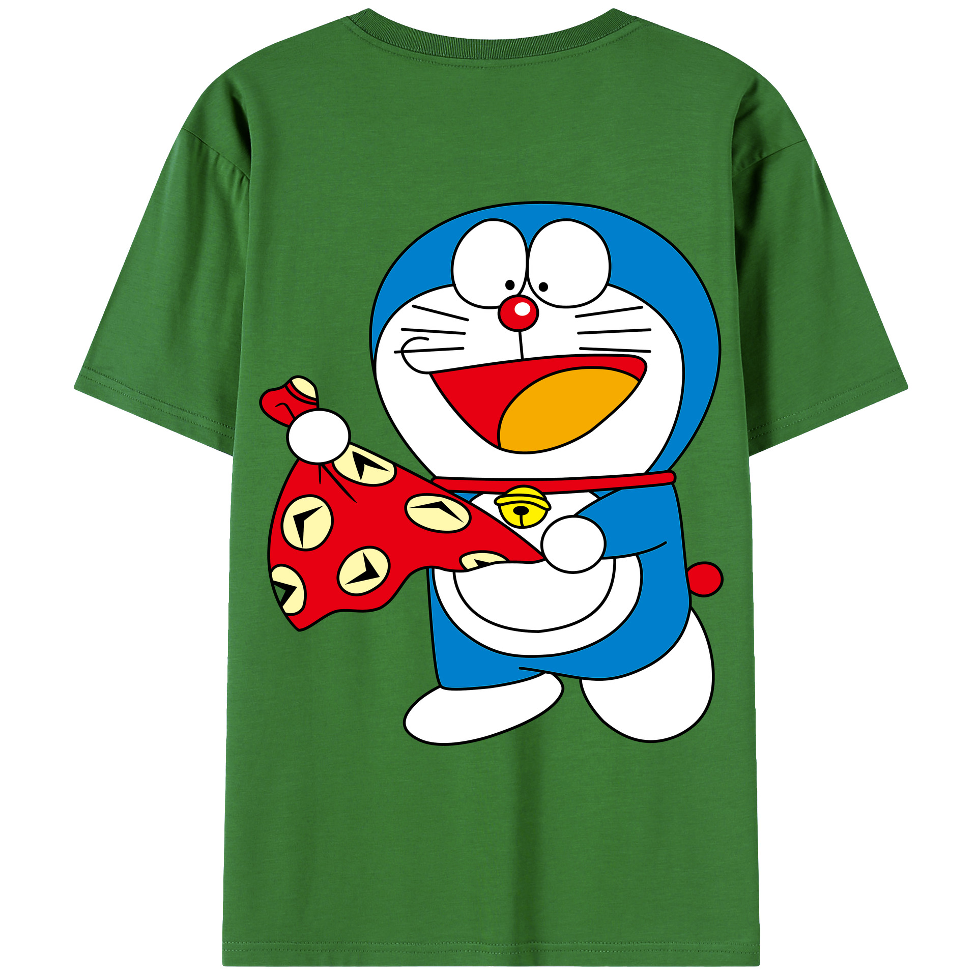 （画像用） ドラえもん Doraemon レディース半袖Tシャツ(バックプリント)